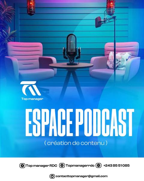 Espace Podcast de Top Manager
